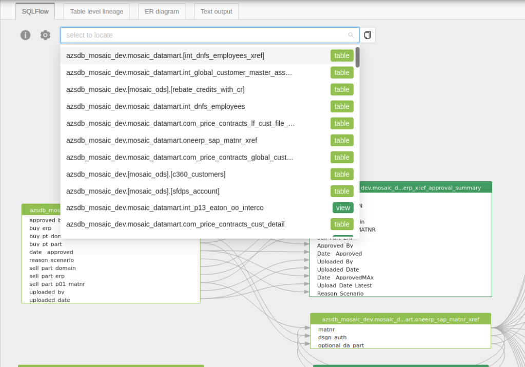 Diagram Panel - SQLFlow Documentation