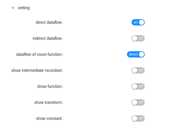 Settings - SQLFlow Documentation