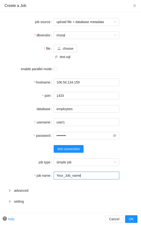 Job Sources - SQLFlow Documentation